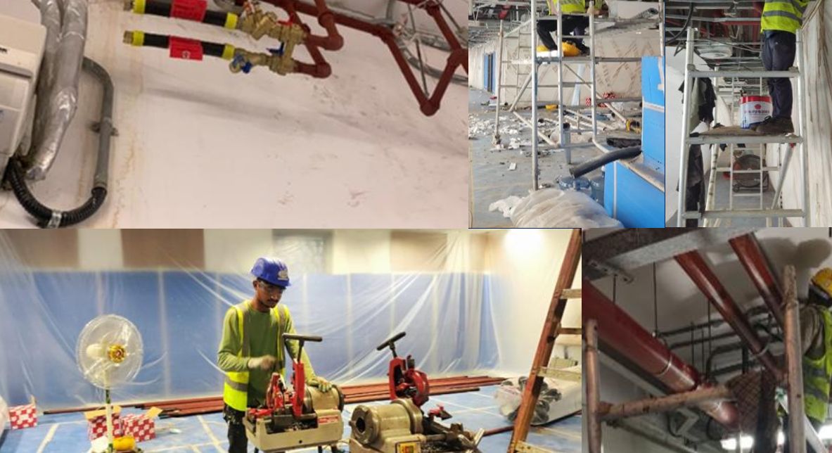 Read more about the article North Grandstand Chilled Water Network Remedial Works